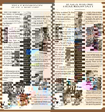 Eagle Lake historical panel